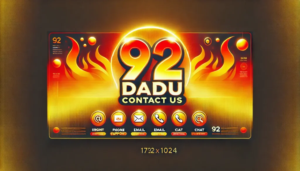 92 dadu game contact